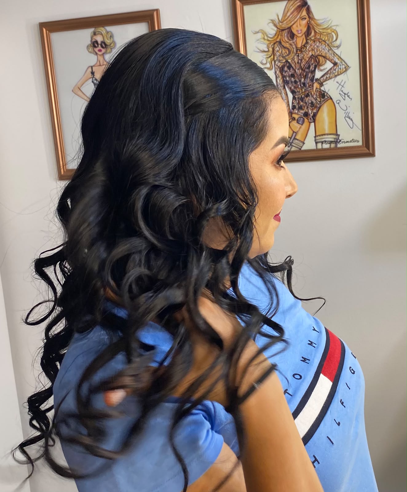 SEMI RECOGIDO CON ONDAS